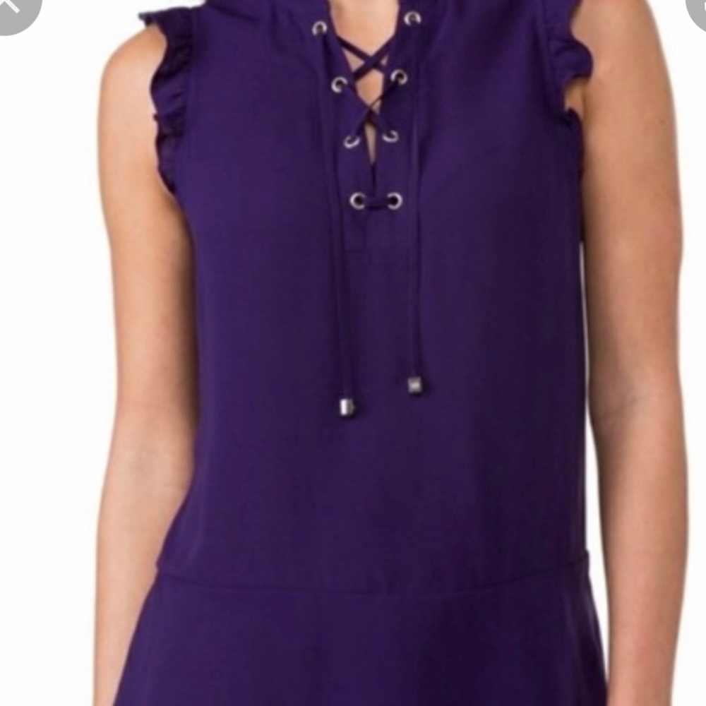 🔥🛍➡️NWT Purple Sleeveless Top by MK